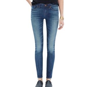 Madewell Skinny Skinny Woman’s medium wash jeans size 24